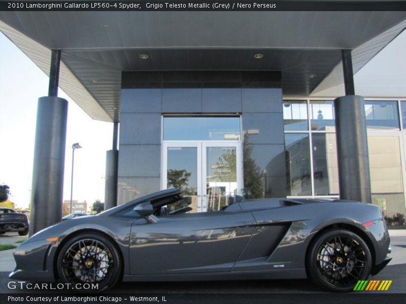  2010 Gallardo LP560-4 Spyder Grigio Telesto Metallic (Grey)