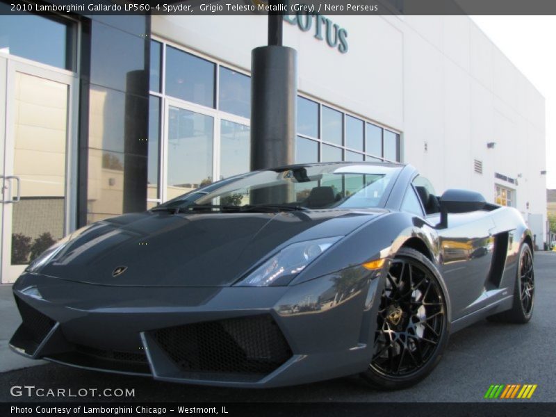 Grigio Telesto Metallic (Grey) / Nero Perseus 2010 Lamborghini Gallardo LP560-4 Spyder