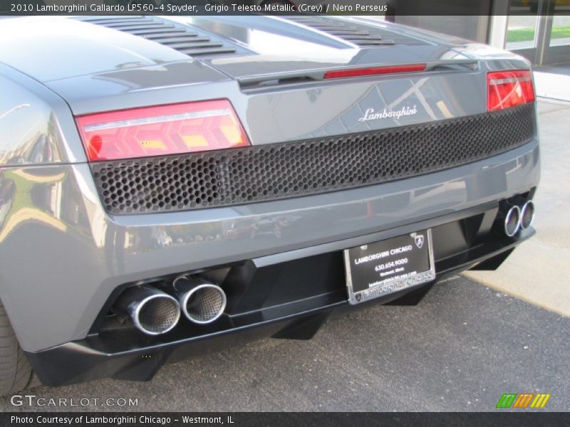 Grigio Telesto Metallic (Grey) / Nero Perseus 2010 Lamborghini Gallardo LP560-4 Spyder