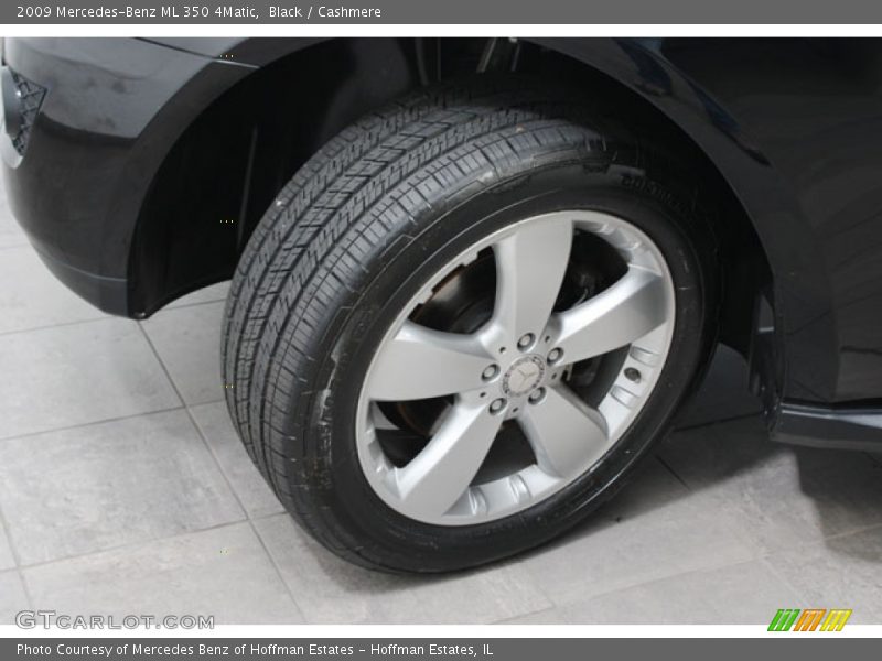 Black / Cashmere 2009 Mercedes-Benz ML 350 4Matic