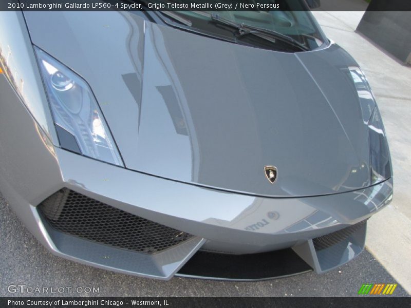 Grigio Telesto Metallic (Grey) / Nero Perseus 2010 Lamborghini Gallardo LP560-4 Spyder