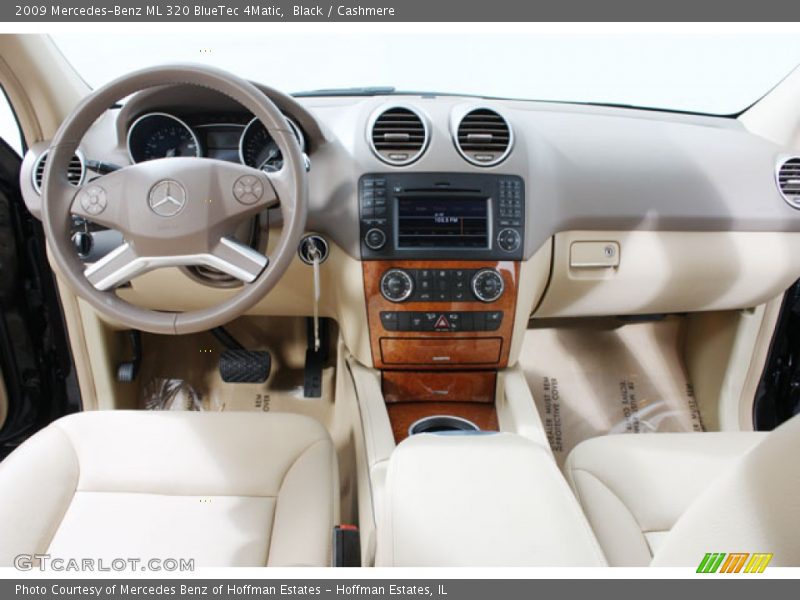 Black / Cashmere 2009 Mercedes-Benz ML 320 BlueTec 4Matic