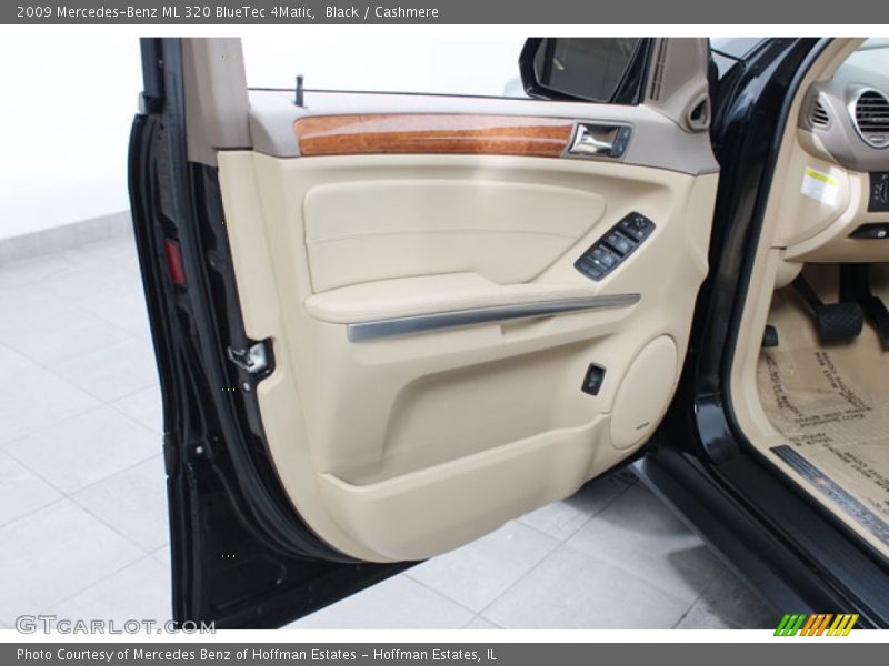 Black / Cashmere 2009 Mercedes-Benz ML 320 BlueTec 4Matic