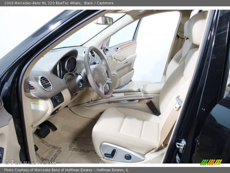 Black / Cashmere 2009 Mercedes-Benz ML 320 BlueTec 4Matic