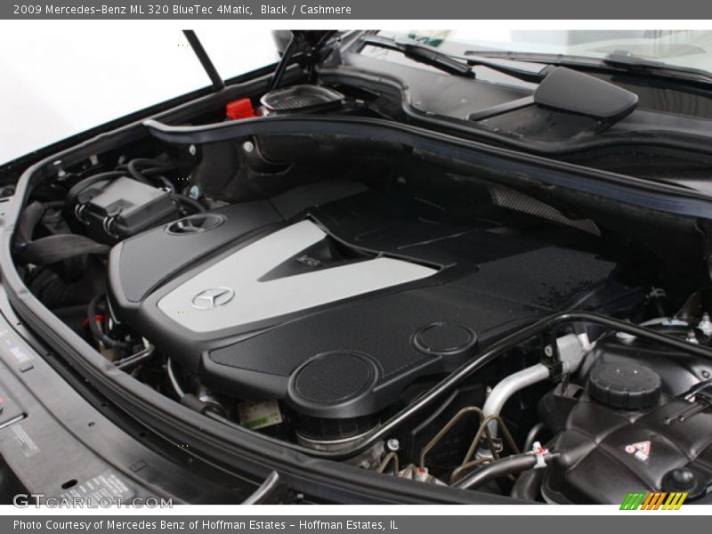 Black / Cashmere 2009 Mercedes-Benz ML 320 BlueTec 4Matic