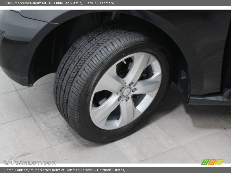 Black / Cashmere 2009 Mercedes-Benz ML 320 BlueTec 4Matic
