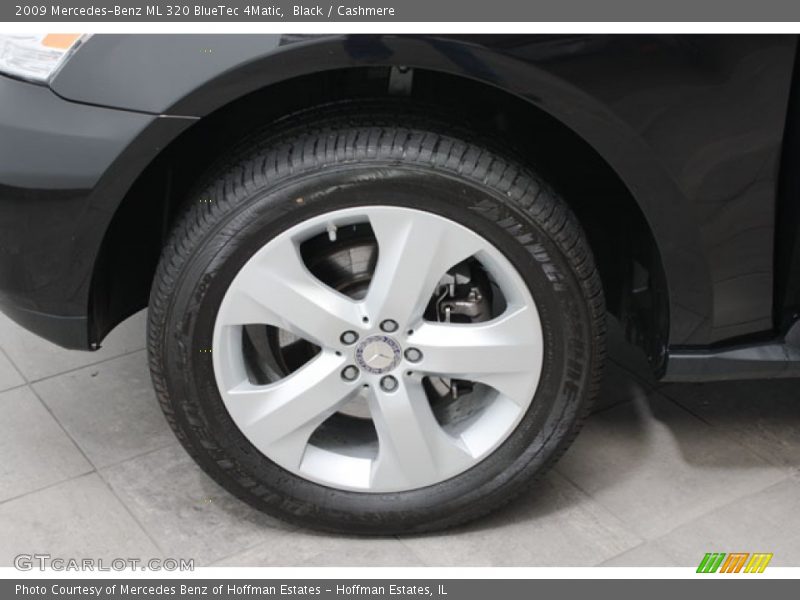 Black / Cashmere 2009 Mercedes-Benz ML 320 BlueTec 4Matic