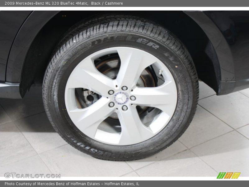 Black / Cashmere 2009 Mercedes-Benz ML 320 BlueTec 4Matic