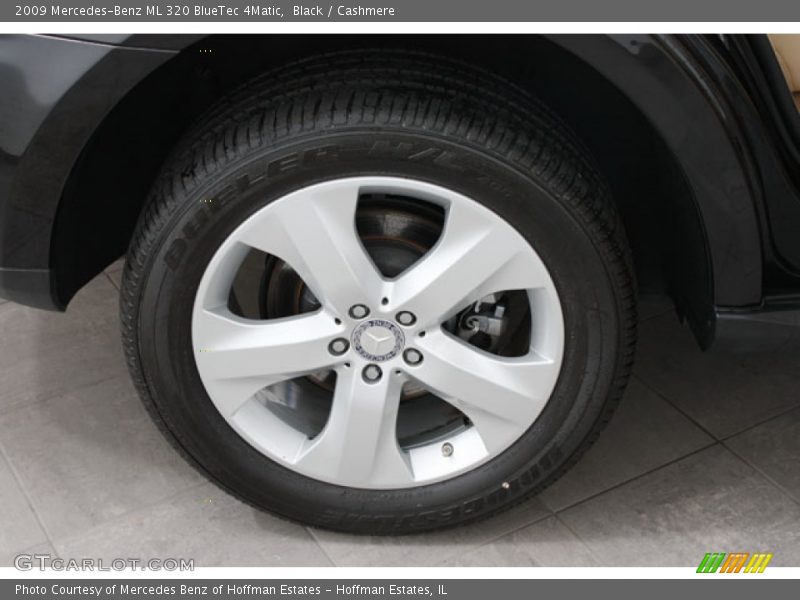 Black / Cashmere 2009 Mercedes-Benz ML 320 BlueTec 4Matic