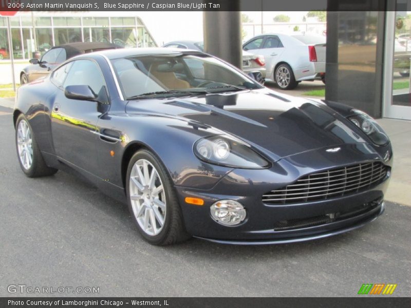 Front 3/4 View of 2006 Vanquish S