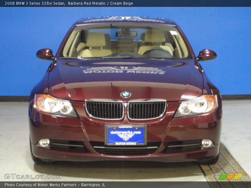 Barbera Red Metallic / Cream Beige 2008 BMW 3 Series 328xi Sedan