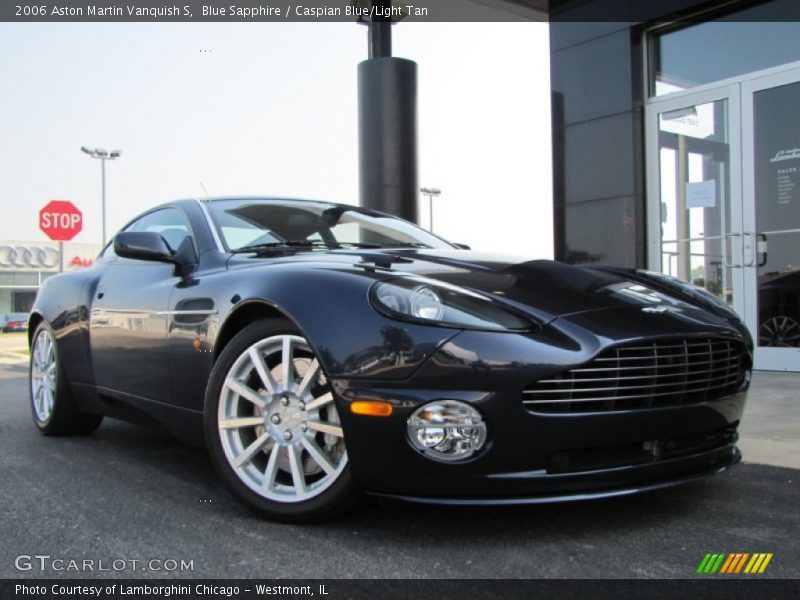 Front 3/4 View of 2006 Vanquish S