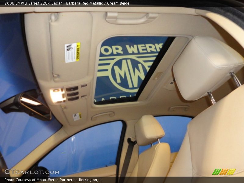 Barbera Red Metallic / Cream Beige 2008 BMW 3 Series 328xi Sedan