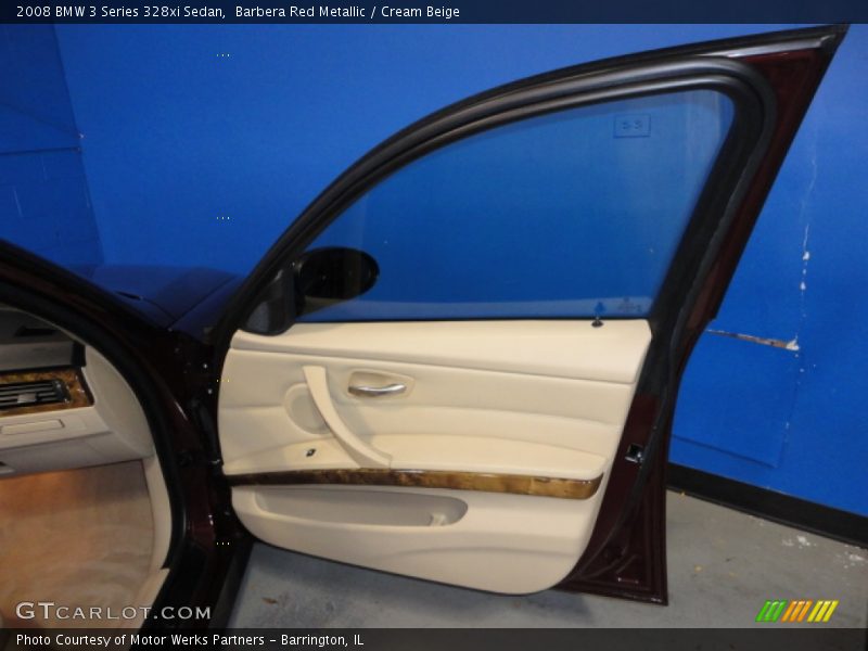 Barbera Red Metallic / Cream Beige 2008 BMW 3 Series 328xi Sedan