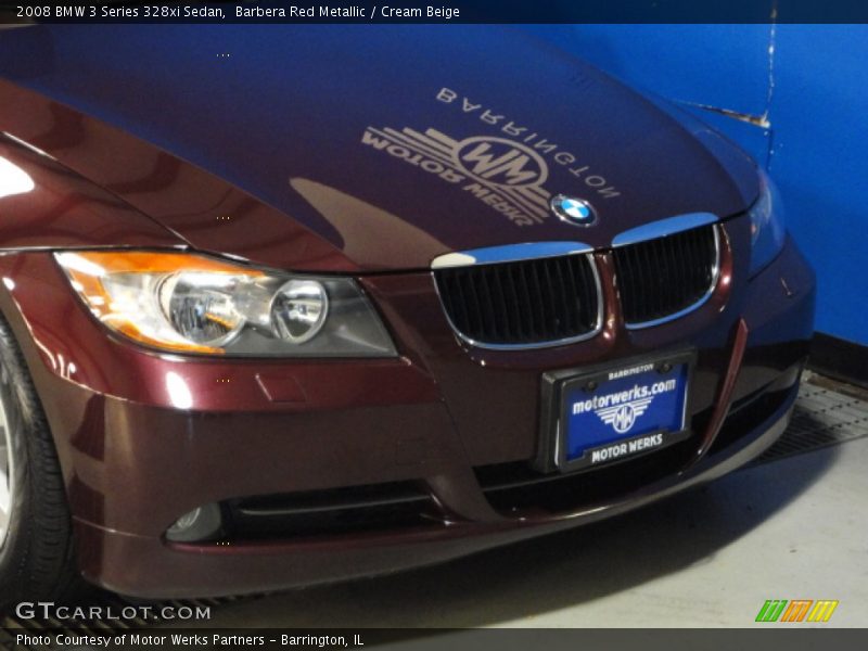 Barbera Red Metallic / Cream Beige 2008 BMW 3 Series 328xi Sedan