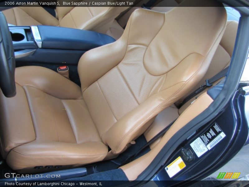  2006 Vanquish S Caspian Blue/Light Tan Interior