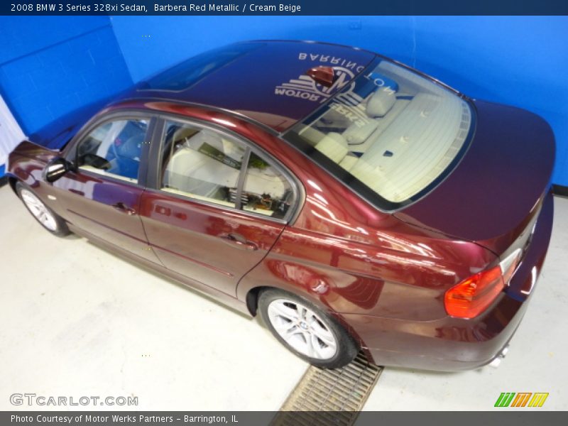 Barbera Red Metallic / Cream Beige 2008 BMW 3 Series 328xi Sedan