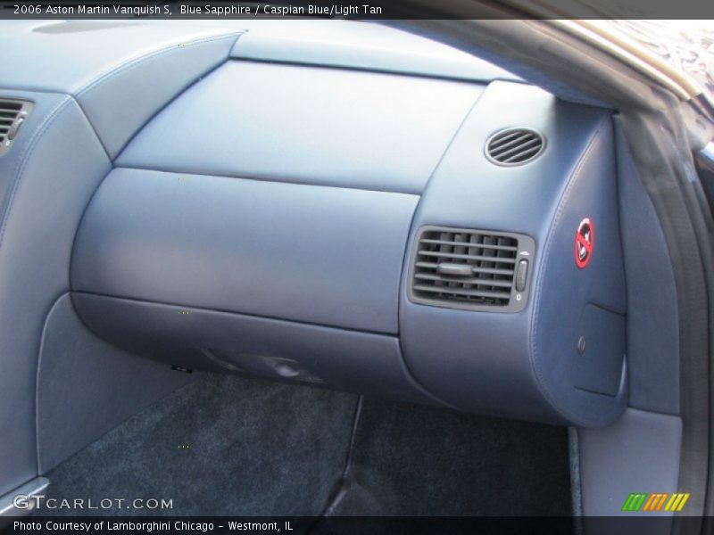 Dashboard of 2006 Vanquish S