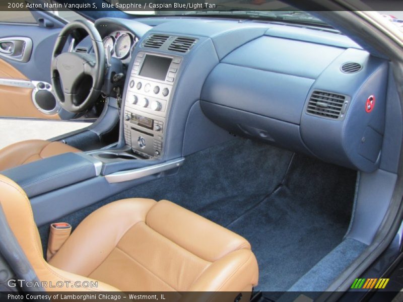 Dashboard of 2006 Vanquish S