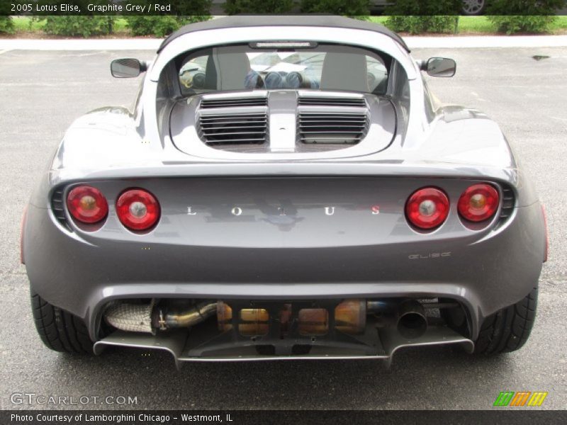 Graphite Grey / Red 2005 Lotus Elise