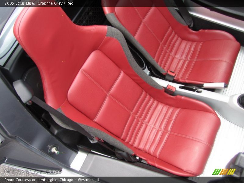Graphite Grey / Red 2005 Lotus Elise