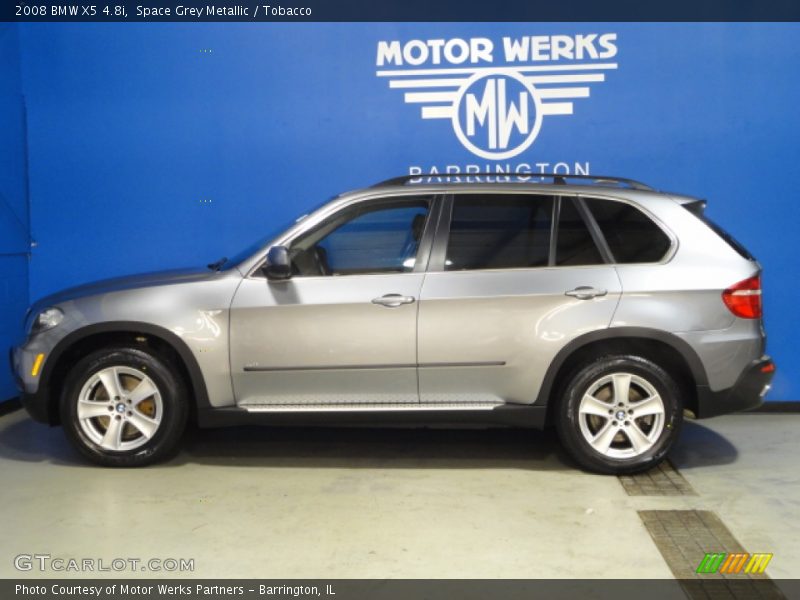 Space Grey Metallic / Tobacco 2008 BMW X5 4.8i