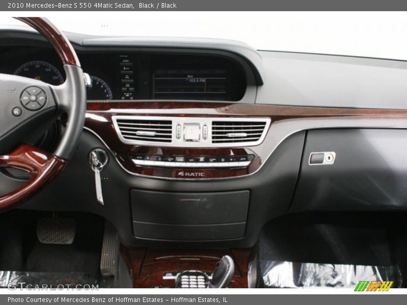 Black / Black 2010 Mercedes-Benz S 550 4Matic Sedan