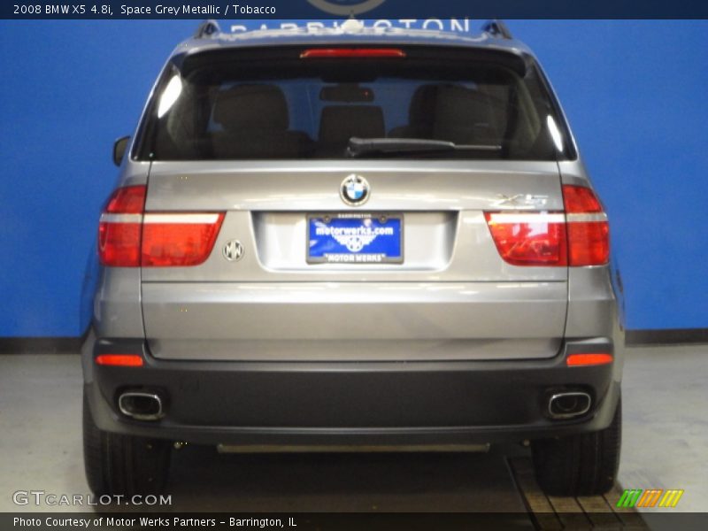 Space Grey Metallic / Tobacco 2008 BMW X5 4.8i
