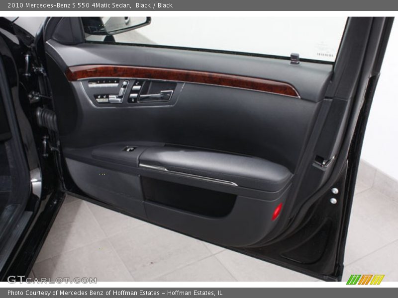Black / Black 2010 Mercedes-Benz S 550 4Matic Sedan