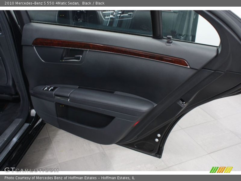 Black / Black 2010 Mercedes-Benz S 550 4Matic Sedan
