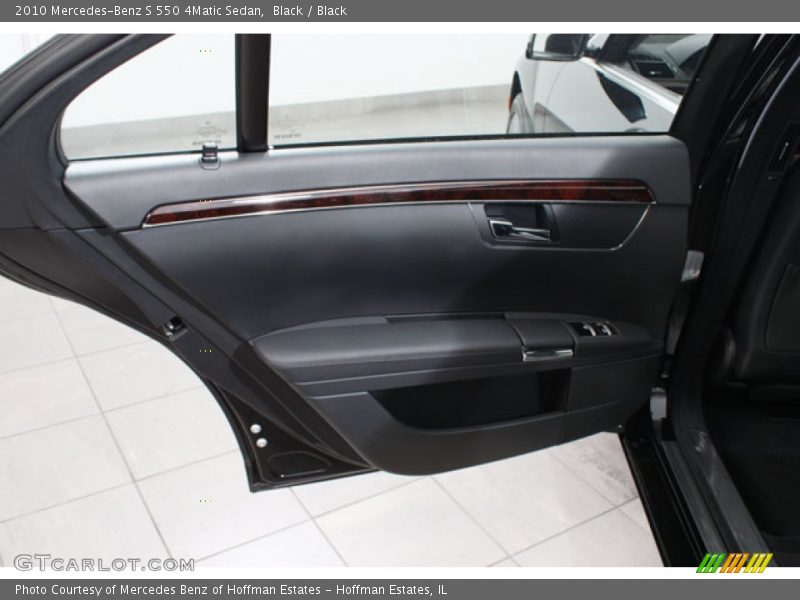 Black / Black 2010 Mercedes-Benz S 550 4Matic Sedan