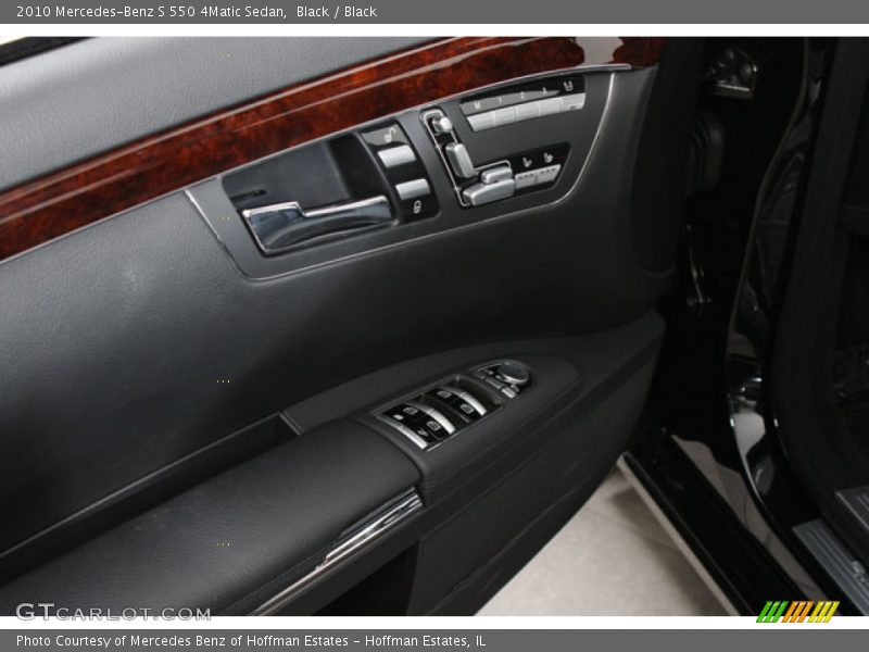 Black / Black 2010 Mercedes-Benz S 550 4Matic Sedan