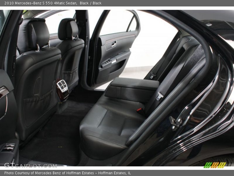 Black / Black 2010 Mercedes-Benz S 550 4Matic Sedan
