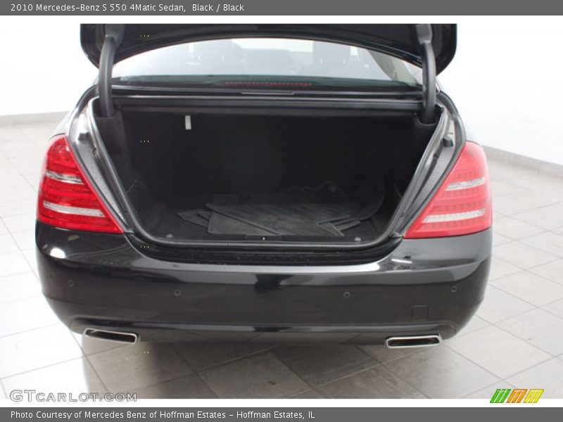 Black / Black 2010 Mercedes-Benz S 550 4Matic Sedan