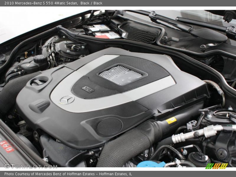 Black / Black 2010 Mercedes-Benz S 550 4Matic Sedan