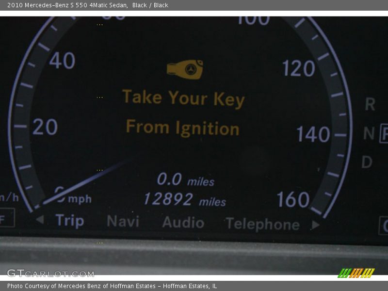 Black / Black 2010 Mercedes-Benz S 550 4Matic Sedan