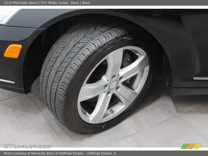 Black / Black 2010 Mercedes-Benz S 550 4Matic Sedan