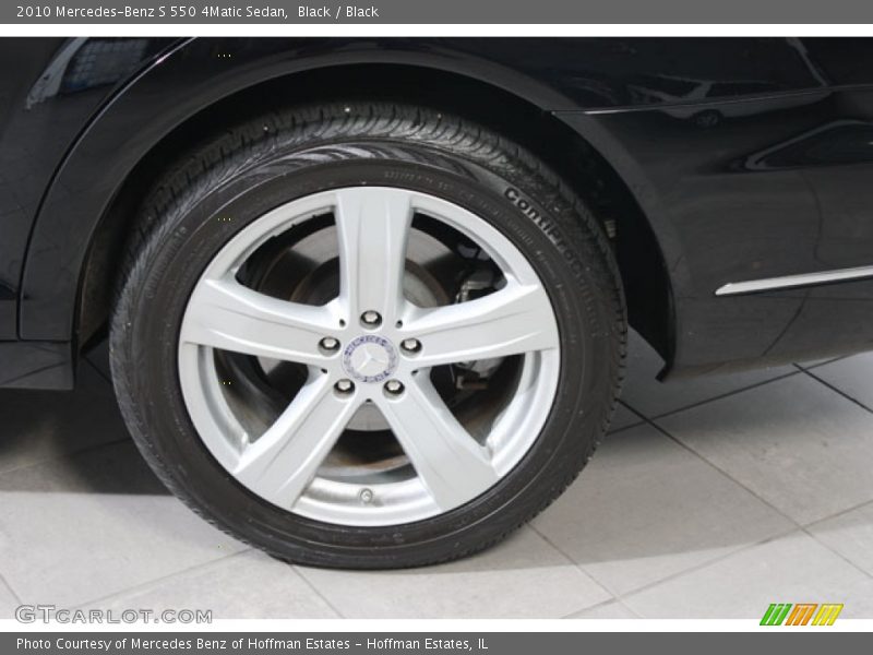 Black / Black 2010 Mercedes-Benz S 550 4Matic Sedan