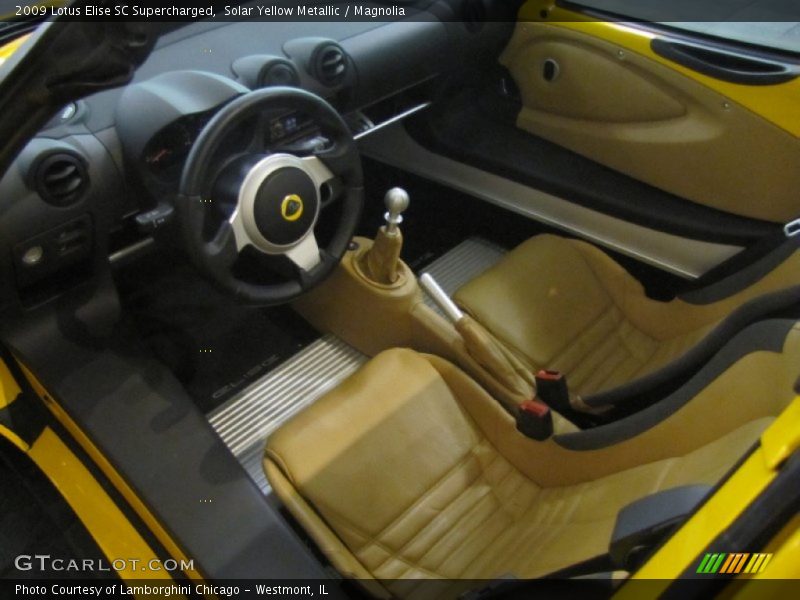  2009 Elise SC Supercharged Magnolia Interior