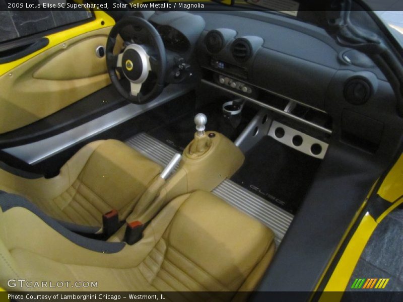  2009 Elise SC Supercharged Magnolia Interior