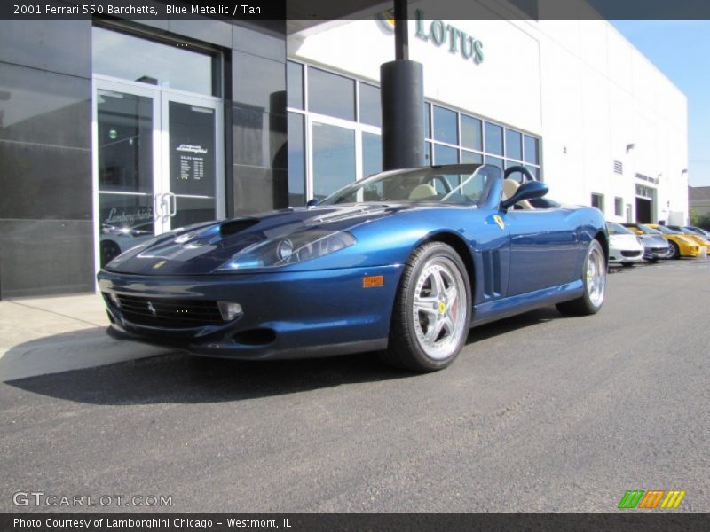 Front 3/4 View of 2001 550 Barchetta