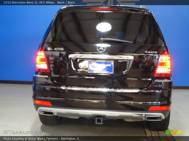 Black / Black 2010 Mercedes-Benz GL 450 4Matic