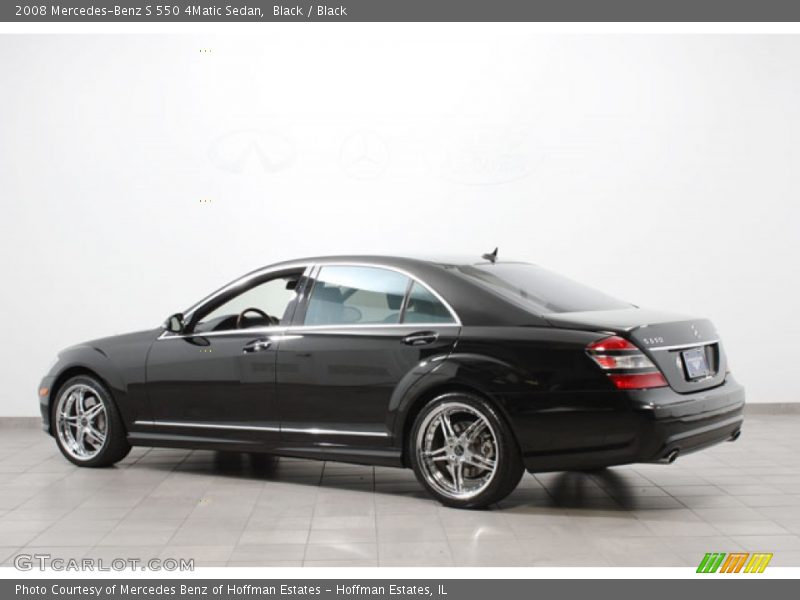 Custom Wheels of 2008 S 550 4Matic Sedan