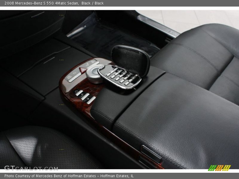 Black / Black 2008 Mercedes-Benz S 550 4Matic Sedan