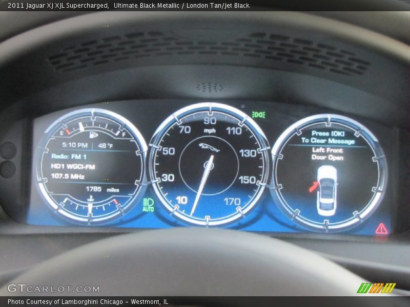  2011 XJ XJL Supercharged XJL Supercharged Gauges