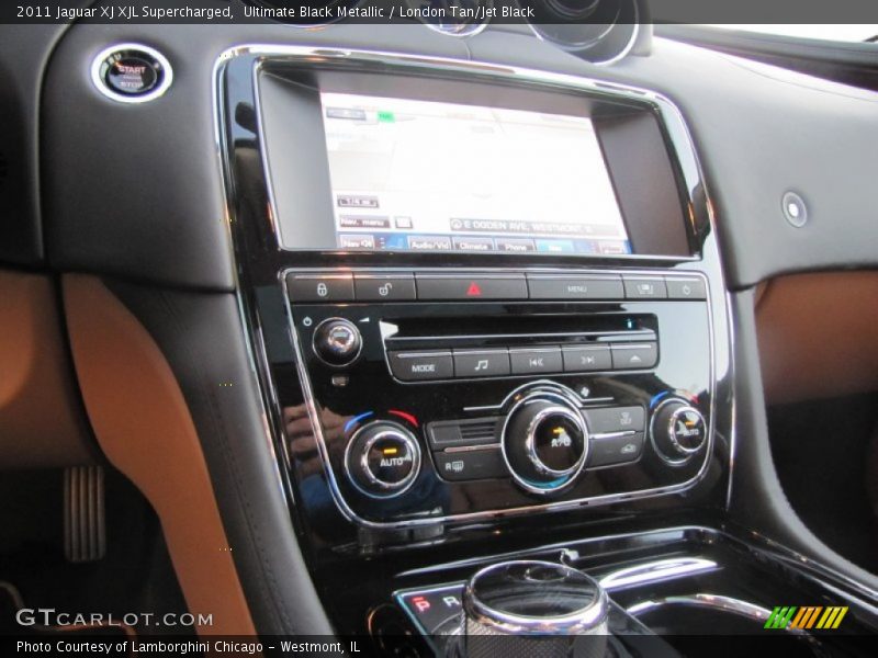 Controls of 2011 XJ XJL Supercharged