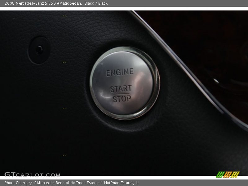 Black / Black 2008 Mercedes-Benz S 550 4Matic Sedan