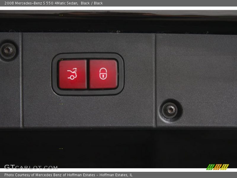 Black / Black 2008 Mercedes-Benz S 550 4Matic Sedan
