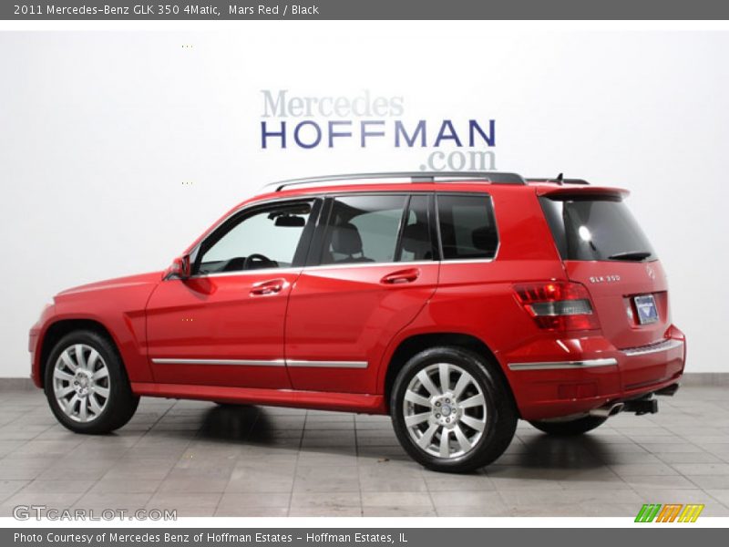 Mars Red / Black 2011 Mercedes-Benz GLK 350 4Matic