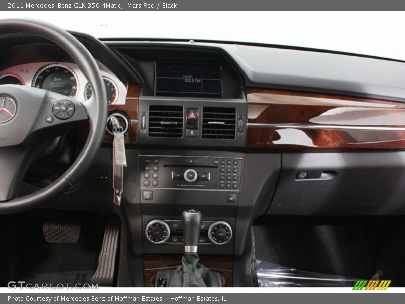 Mars Red / Black 2011 Mercedes-Benz GLK 350 4Matic